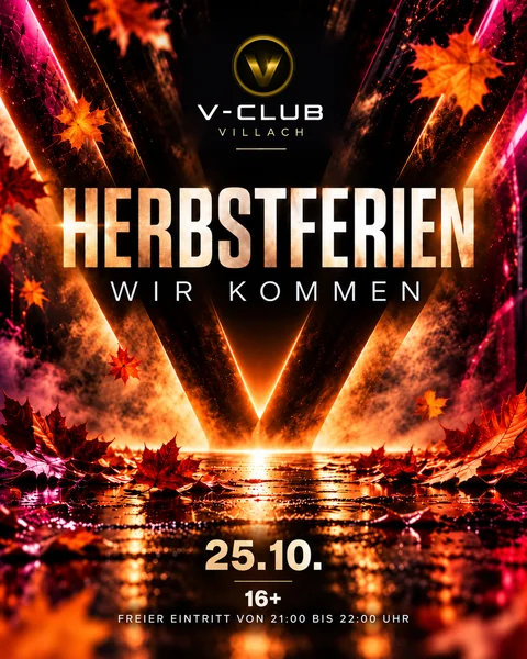 Herbstferien-Party im V-Club Villach